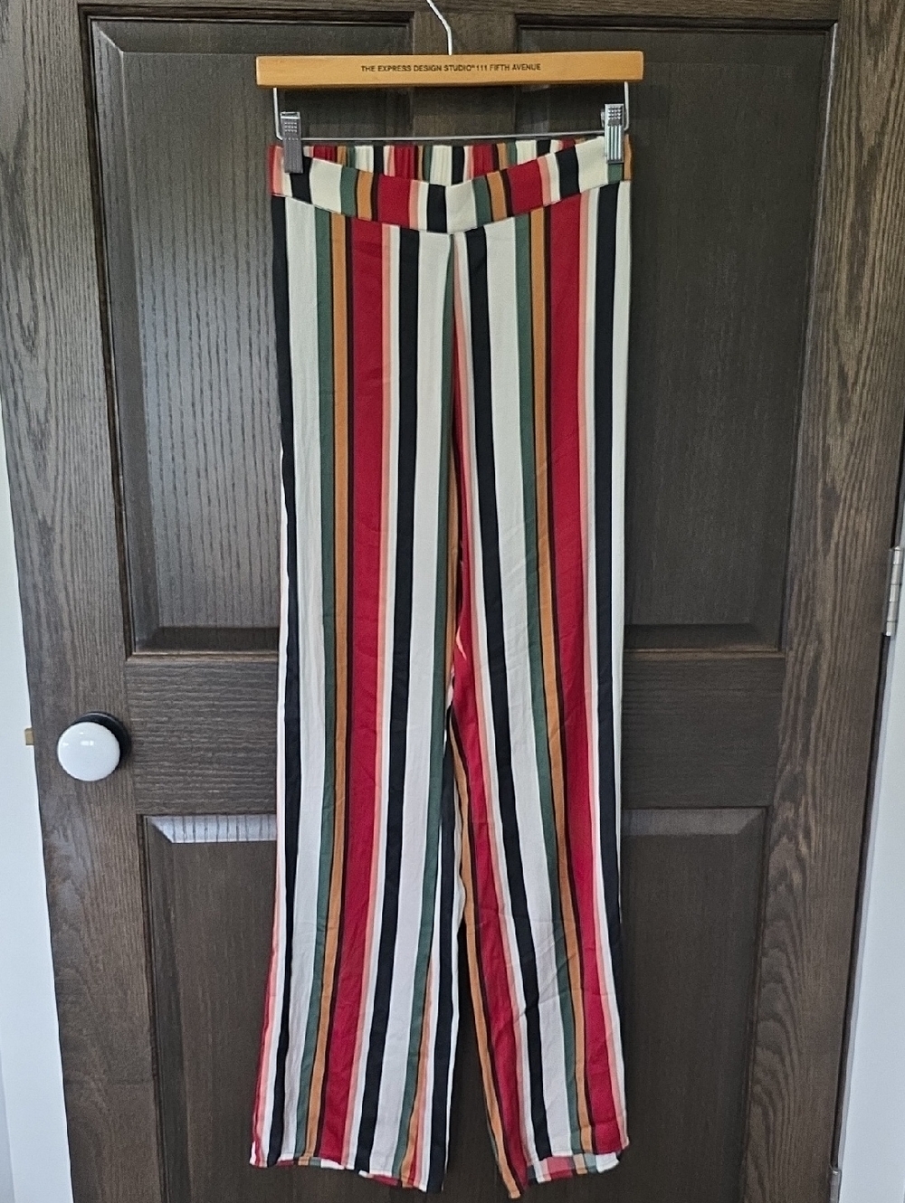 Anthropologie saltwater LUXE Multicolor Vertical Stripe Pant
